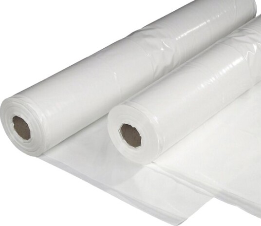 Afdækningsfolie 150 Μm Rulle 2000 Mm X 50.00 M Kernediameter: 76 Mm Ld Pe Hvid Rullevægt: 13.8
