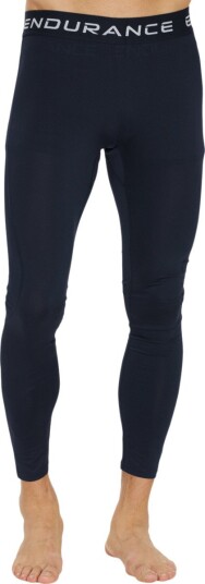 Endurance Power Baselayer Tights Herre Svart L