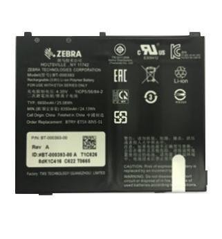 Zebra batteri for nettbrett - Li-pol - 6440 mAh - 24.4 Wh