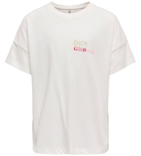 kids ONLY Cloud Dancer Sun Lia Life Oversize Printed T-Shirt 122-128