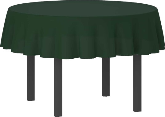 vidaXL Bordduk 5 stk. Rund Mørkegrønn Ø 140 cm vidaXL Bordduk 5 stk. Rund Mørkegrønn Ø 140 cm