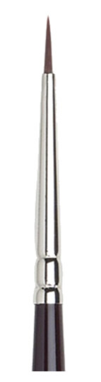 Winsor & Newton Galeria Pensel Syntetisk Round/Short Handle 0