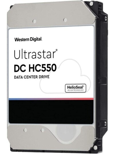 WD Ultrastar DC HC550 Harddisk - 18 TB - 3.5" - 7200 rpm - SATA-600 - 512 MB cache