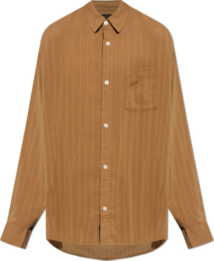 AllSaints Herre Skjorter Brun XL,