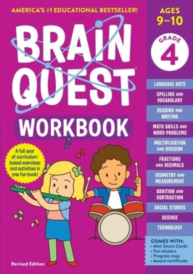Brain Quest Workbook: 4th Grade (Revised Edition) Av Barbara Gregorich, Workman Publishing