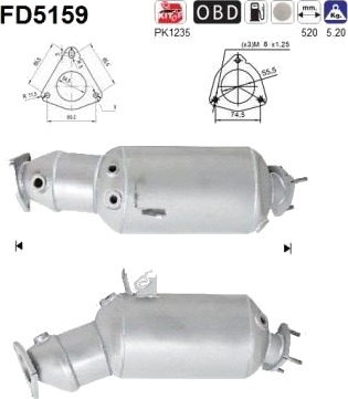 Partikkelfilter AS FD5159