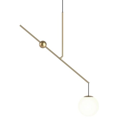 Luceplan Malamata Taklampe Ø22 Messing