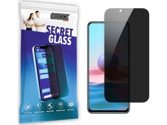 Grizzglass Privacy Glass Grizzglass Secretglass Xiaomi Redmi Note 10 5G