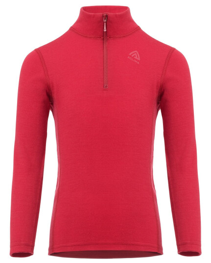 Aclima WarmWool Mockneck, Barn Jester Red 110