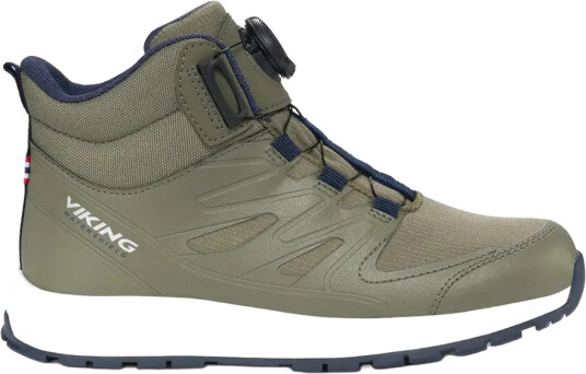 Viking Footwear Junior Equip Mid Waterproof Boa Olive 31