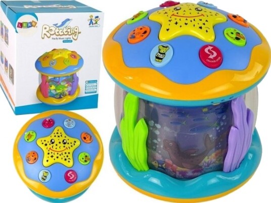Leantoys Flerfunksjons Stjerneprojektor Nattlampe – Ocean Undervannsverden