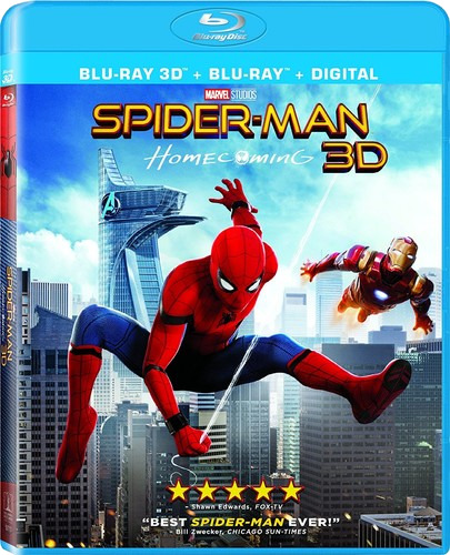 SpiderMan: Homecoming Bluray
