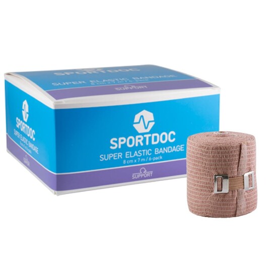Sportdoc Super Elastic Bandage 8cm x 7m