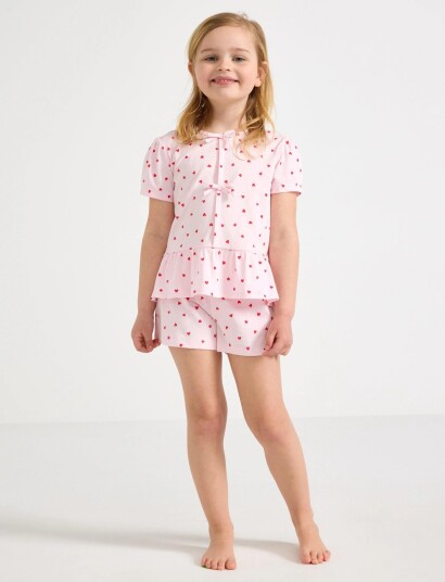Lindex Pyjama Set   Pink   98/104