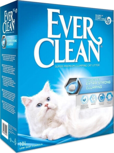 Ever Clean Extra Strong Unscented Kattsand 6 L Ever Clean Extra Strong Unscented Kattsand 6 L