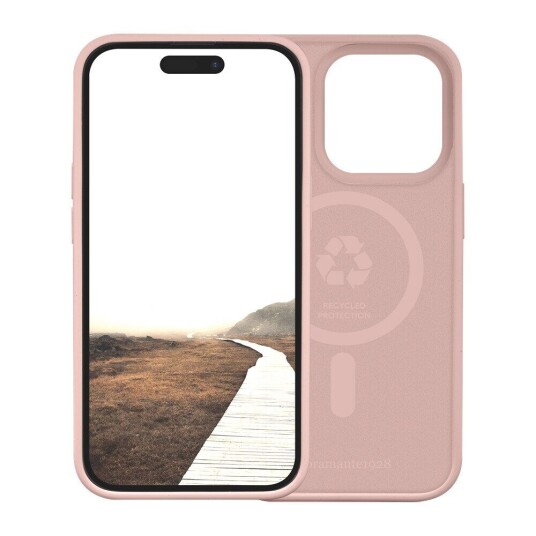 Dbramante1928 Monaco Magsafe Mobildeksel iPhone 15 Pro Max Rosa Sand