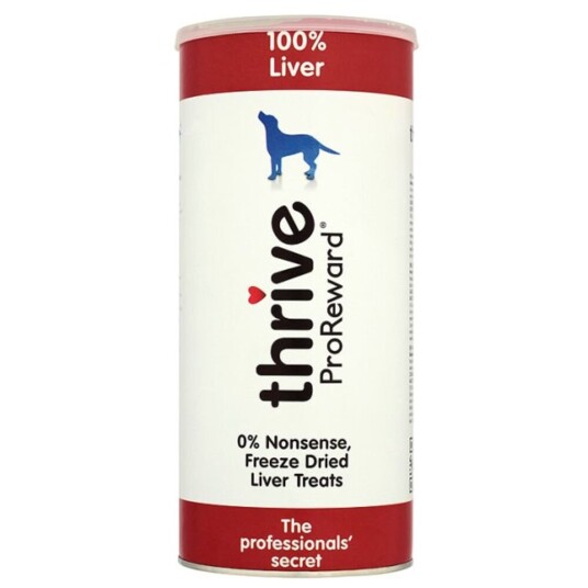 Thrive Proreward Frysetørket Leversnacks 60 G