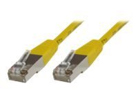 MicroConnect - Nettverkskabel - RJ-45 (hann) til RJ-45 (hann) - 10 m - FTP - CAT 6 - gul