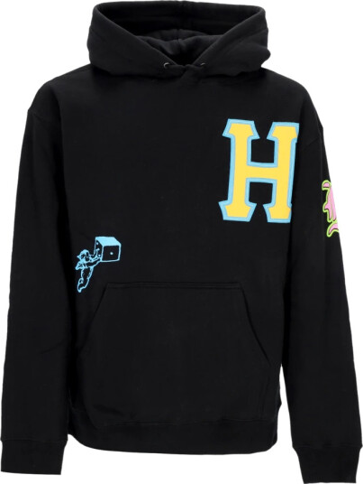 HUF Herre Gensere & Hettegensere Svart L,