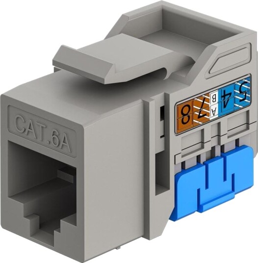 Goobay Keystone Modul Rj45 Cat 6A Utp Slim & Short 77951 Goobay Keystone Modul Rj45 Cat 6A Utp Slim & Short 77951