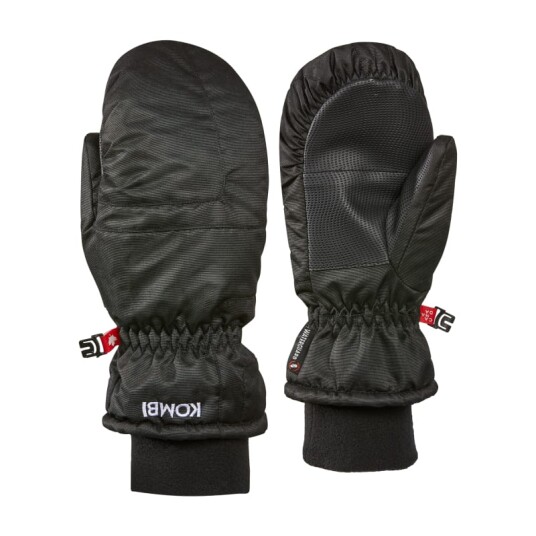 Kombi Kids' Tucker Mittens XS, Black Kombi Kids' Tucker Mittens XS, Black