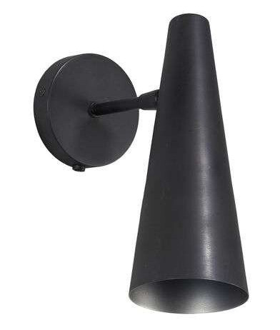 Vegglampe Precise Mattsvart Kort Vegglampe Precise Mattsvart Kort