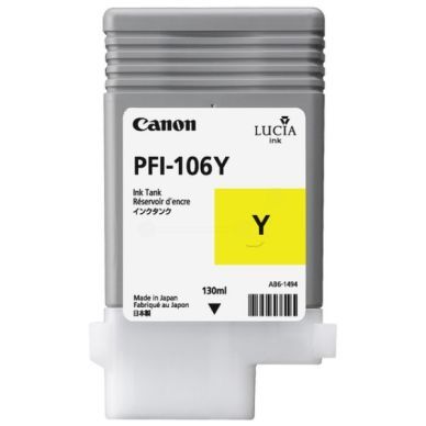 Canon Canon PFI-106 Y Blekkpatron gul PFI-106Y