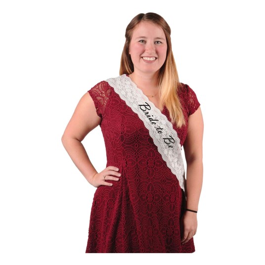 360 Degrees Ltd Ordensbånd Bride to Be i Blonde - One size