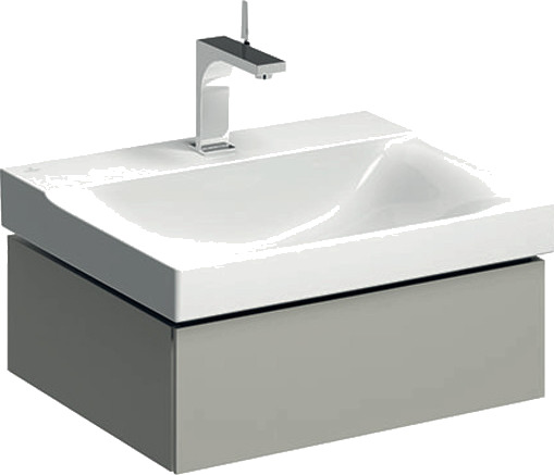 Geberit Xeno² 58 cm Underskap Lakkert Matt Grå for Servant