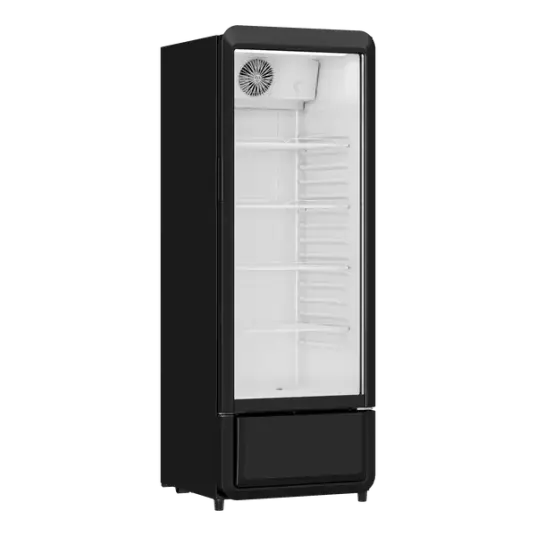 Scandomestic DC240BD Displaykjøleskap Svart 152cm