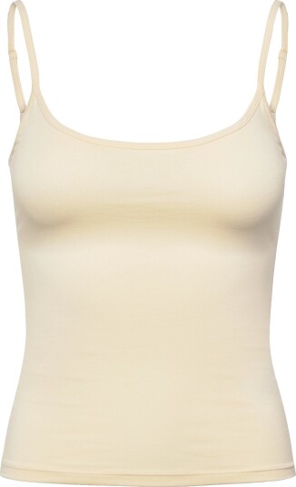 Gina Tricot Perfect Strap Singlet Yellow XS