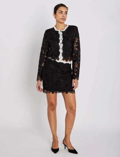 Bruuns Bazaar Nypabbjoannas Skirt Black 38 Bruuns Bazaar Nypabbjoannas Skirt Black 38