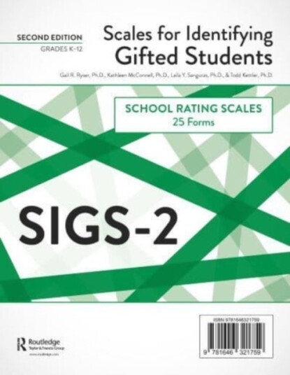 Scales for Identifying Gifted Students SIGS 2