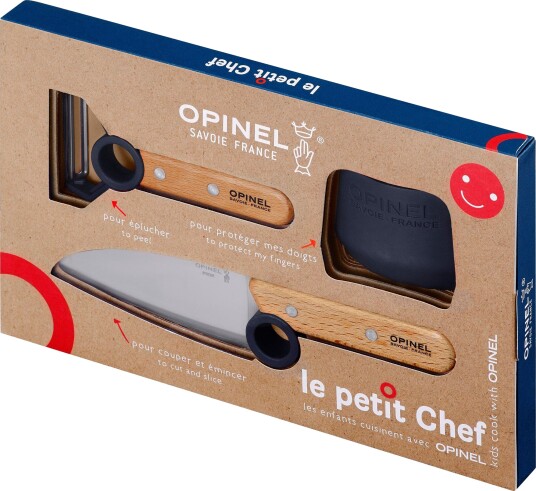Le Petit Chef barnesett 3 deler blå