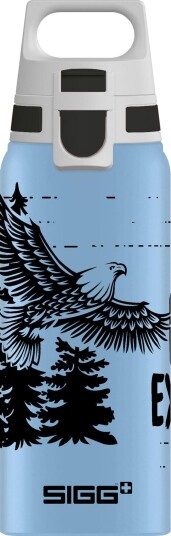 Sigg WMB One Drikkeflaske - 600 mLys Blå (Brave Eagle)