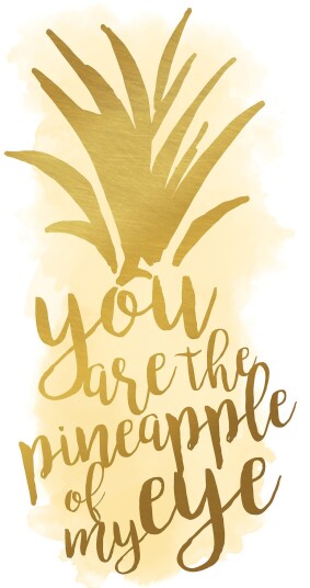 RoomMates Wallstickers You are the Pineapple