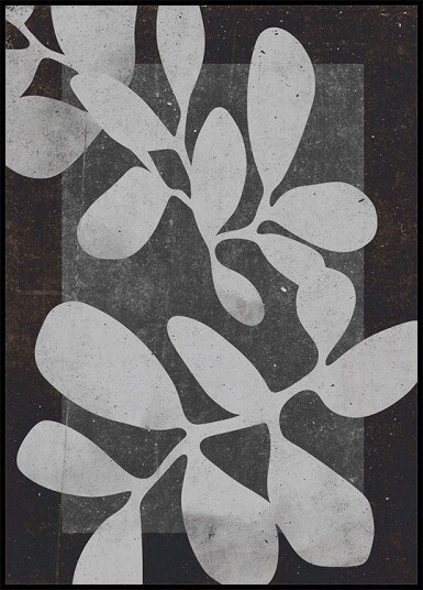 Shapes in Contrast Plakat / 100x150cm