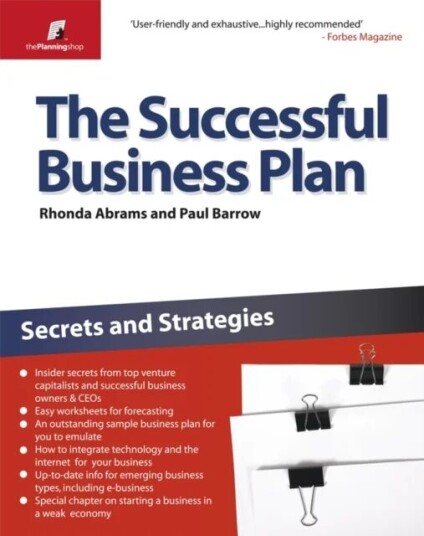 The Successful Business Plan Av Paul Barrow