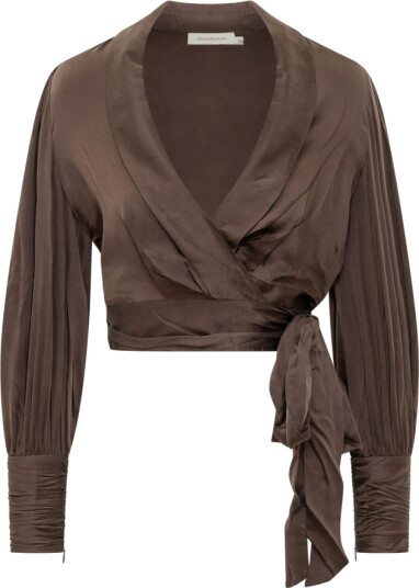 Zimmermann Dame Bluser & Skjorter Brun S,