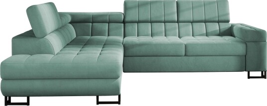 Warwick Sofa med Sjeselong 3 seter Grønn