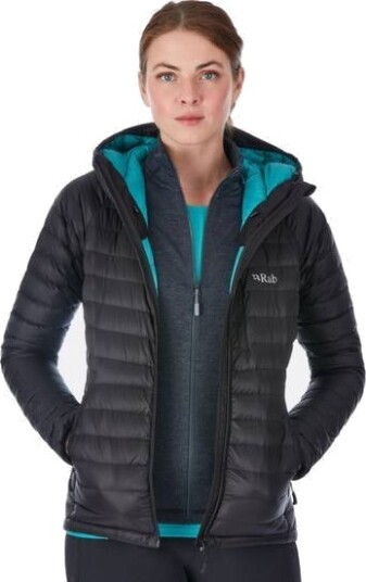 Rab Women's Microlight Alpine Jacket S Svart