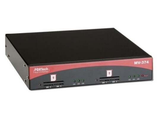 Portech Gsm/Umts - Voip Gateway 4X Sim / 1X Lan Mv-374-4G Portech Gsm/Umts - Voip Gateway 4X Sim / 1X Lan Mv-374-4G