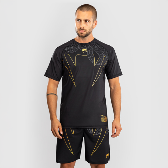 Serpenti Dry Tech T skjorte Svart Sølv Gull Svart/Silver/Guld Large