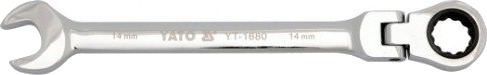 YATO YT-1677 Kombinasjonsnøkkel med skralle