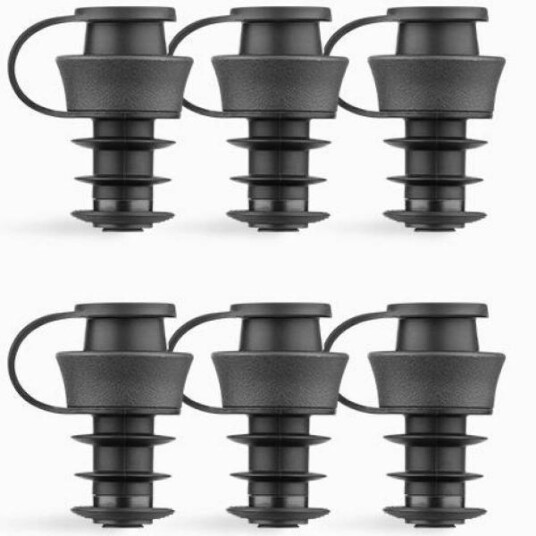 Coravin Pivot vinstopper 6 stk svart Coravin Pivot vinstopper 6 stk svart