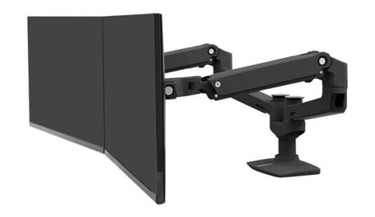 Ergotron LX Dual Side-by-Side Arm - Black Ergotron LX Dual Side-by-Side Arm - Black