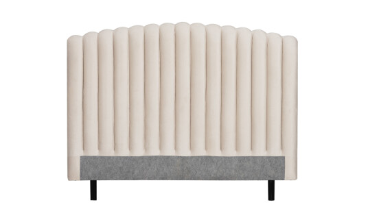 Soffadirekt PRIMO HIGH 180 Sengegavl Fløyel Beige
