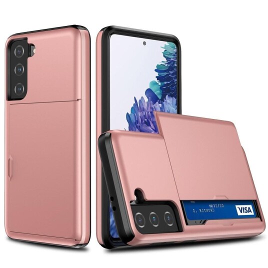 INCOVER Samsung Galaxy S21 Håndverker Deksel - Rose Gold