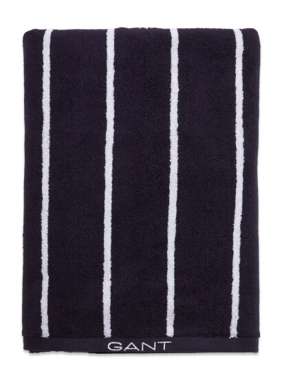 GANT Stripe Towel 70X140 Navy GANT EVENING BLUE 70X140