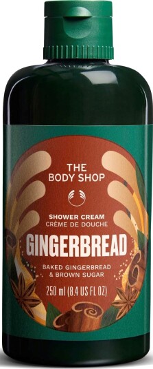 The Body Shop Gingerbread Baked Gingerbread & Brown Sugar Shower Cream